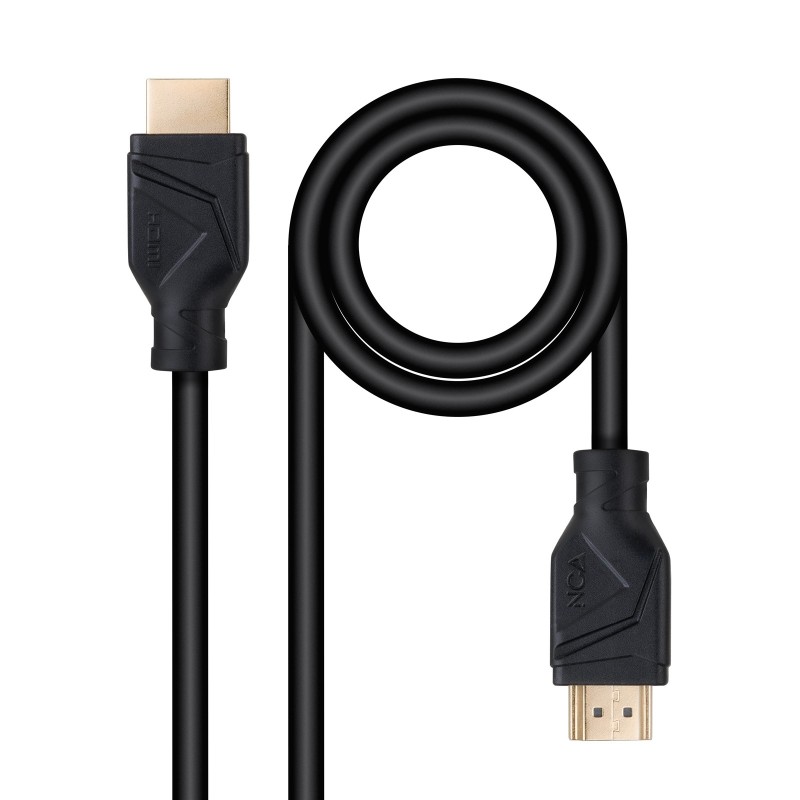 CABLE HDMI V2.1 CCS 8K A/M-A/M 0.5 M NEGRO NANOCABLE