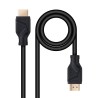 CABLE HDMI V2.1 CCS 8K A/M-A/M 0.5 M NEGRO NANOCABLE