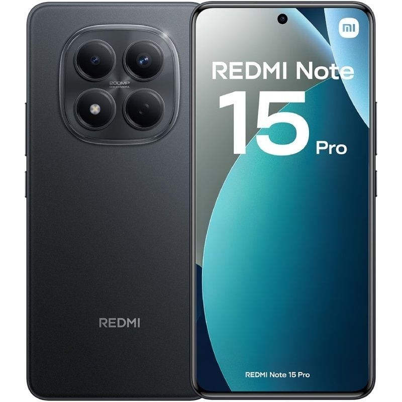 SMARTPHONE REDMI NOTE 15 PRO (8+256GB) NEGRO XIAOMI