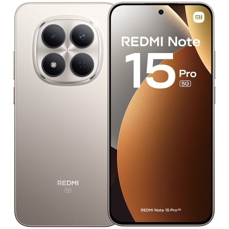 SMARTPHONE REDMI NOTE 15 PRO 5G (8+256GB) TITANIO XIAOMI