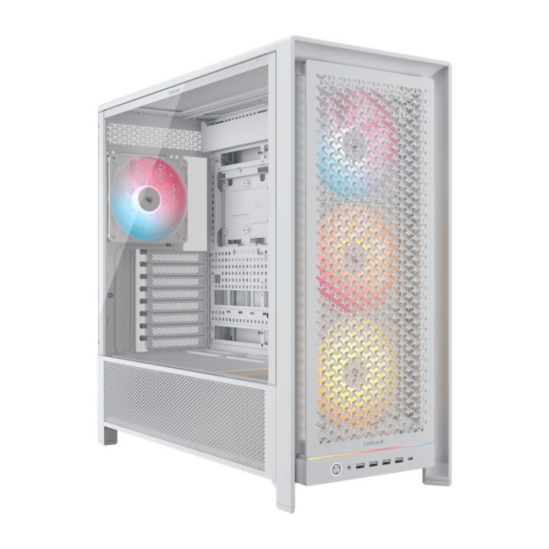 CAJA SEMITORRE ATX FRAME 5000D RS A-RGB TG BLANCO CORSAIR