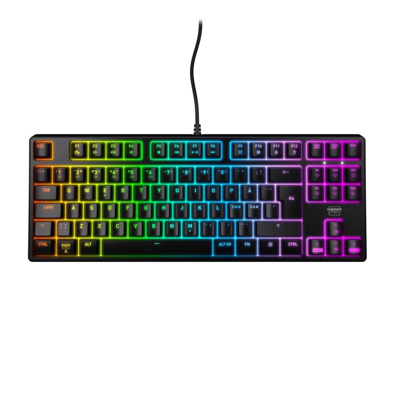 TECLADO MECANICO XTRFY K4V2 RGB TKL NEGRO CHERRY