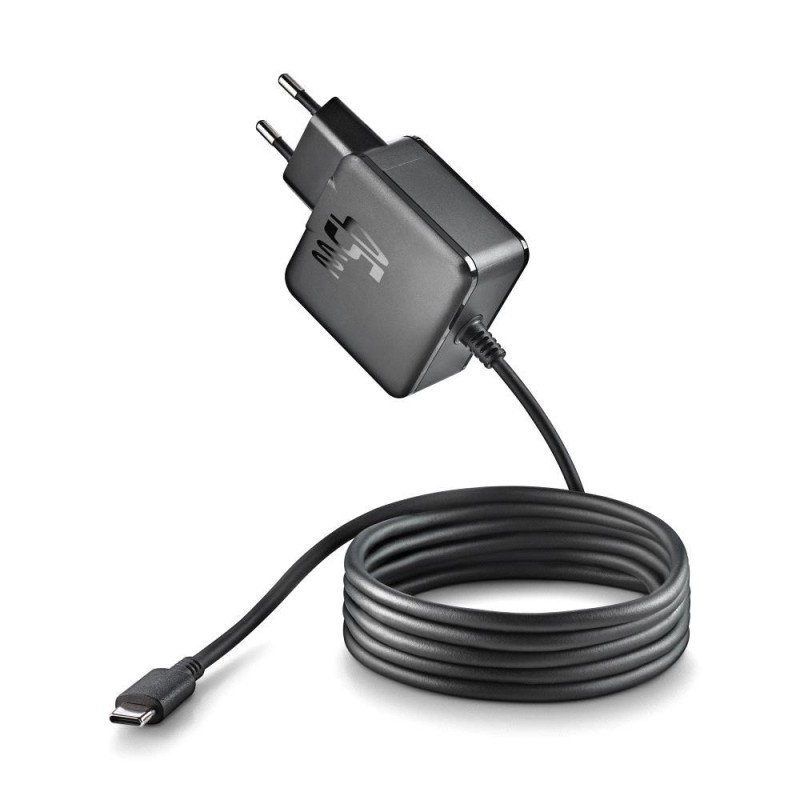 CARGADOR PARED GaN USB-C 45W NEGRO NGS