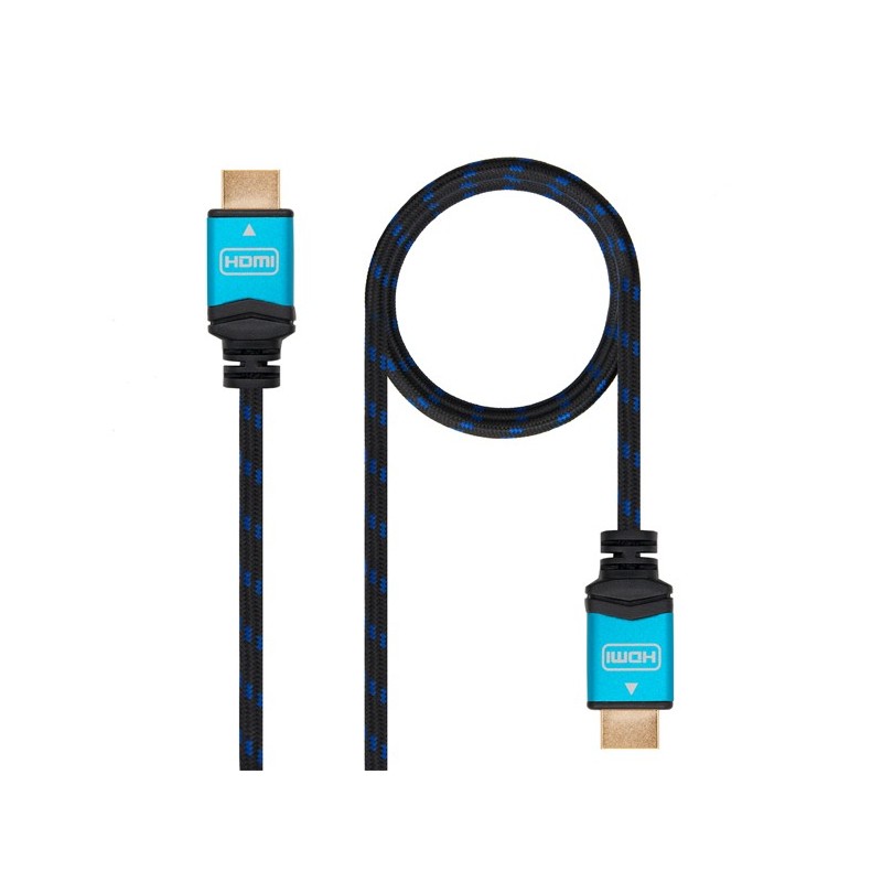 CABLE HDMI V2.0 4K NEGRO 1M NANOCABLE
