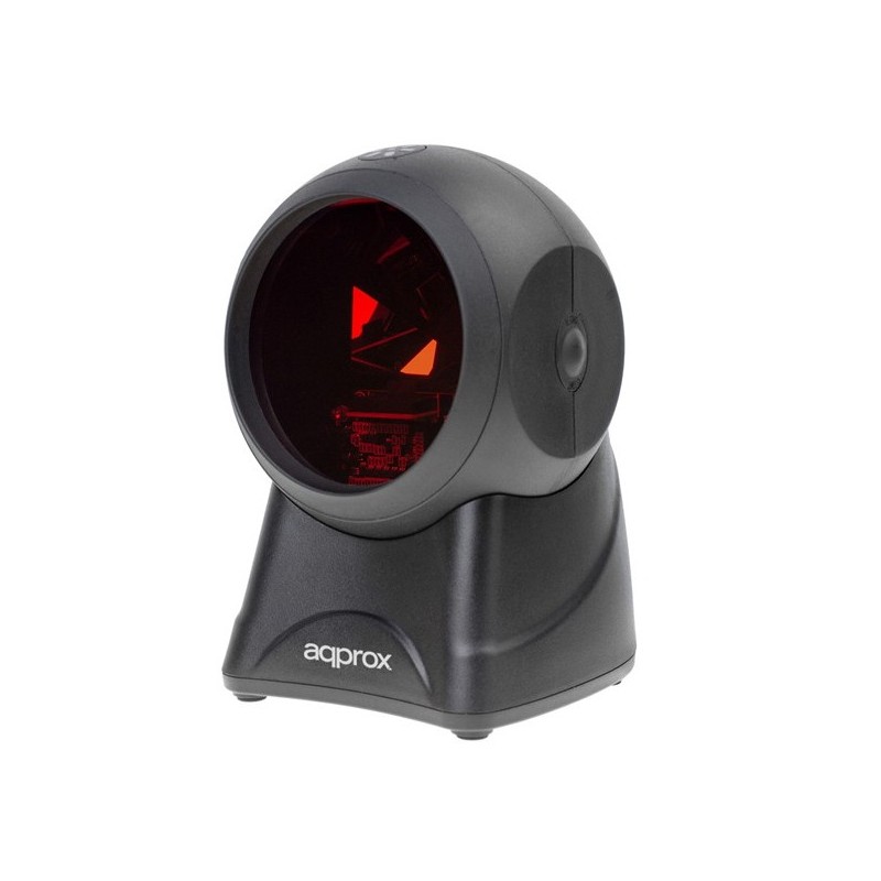 LECTOR CODIGO BARRAS SOBREMESA ONMIDIRECCIONAL NEGRO APPROX