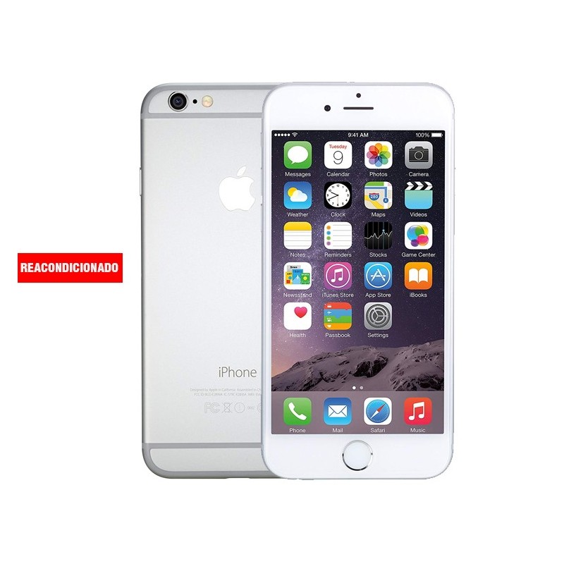 APPLE iPHONE 6 128 GB SILVER REACONDICIONADO GRADO A