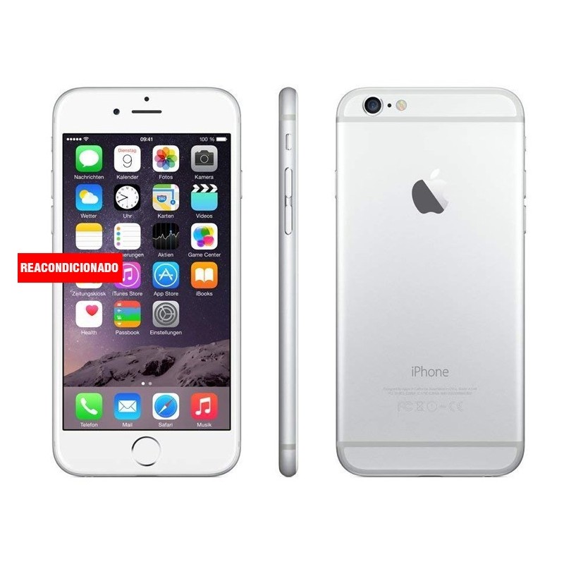APPLE iPHONE 6 PLUS 128 GB SILVER REACONDICIONADO GRADO A