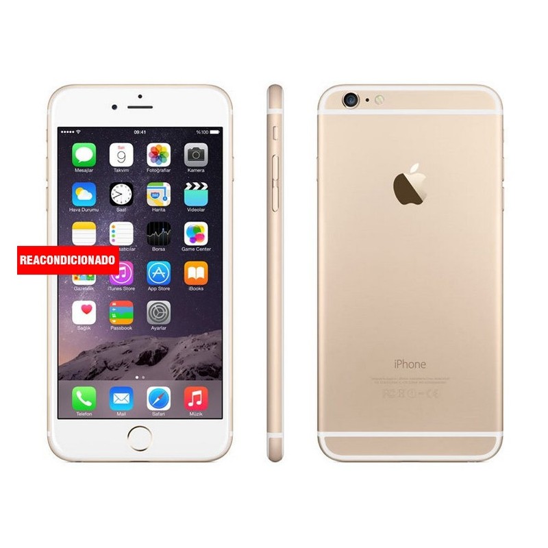 APPLE iPHONE 6 PLUS 128 GB GOLD REACONDICIONADO GRADO A