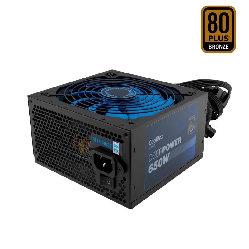 Coolbox Gaming Fuente Al. DeppPower 650w 80+bronze