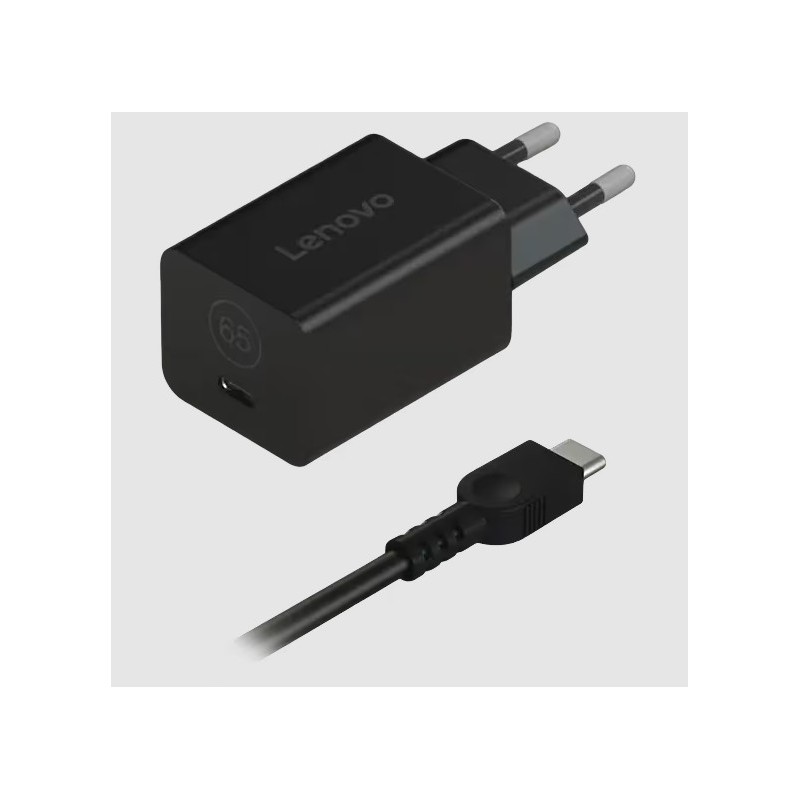 CARGADOR DE PORTATIL USB-C GAN NANO 65W LENOVO