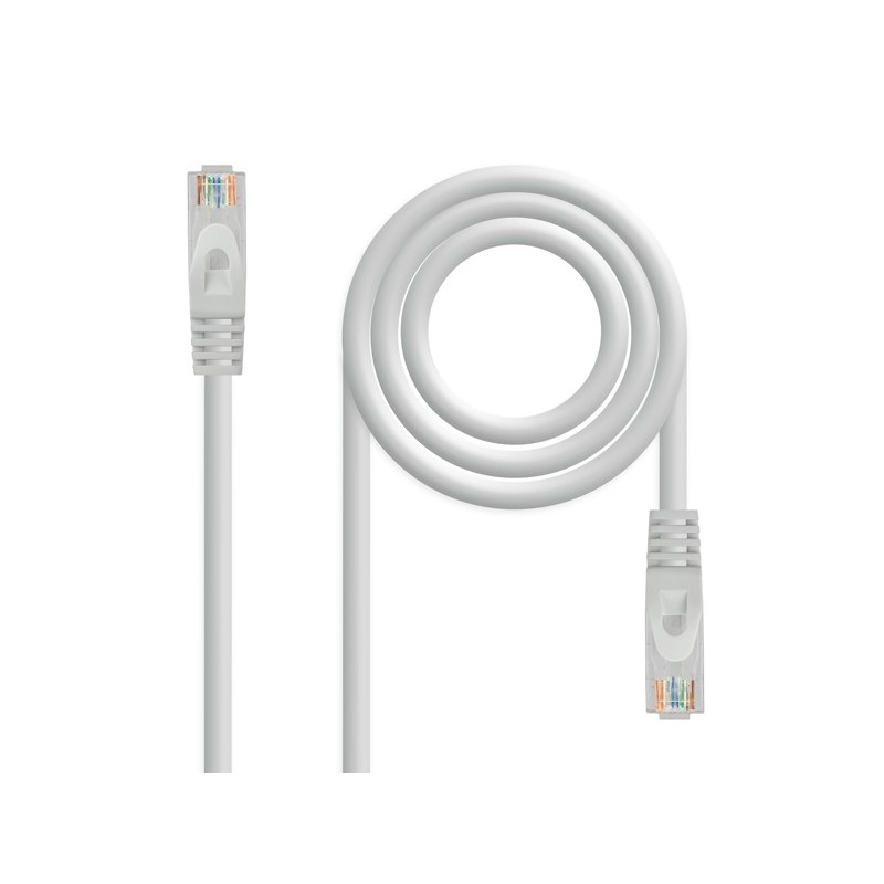 CABLE DE RED LATIGUILLO RJ45 UTP CAT6A AWG24 2 M NANOCABLE