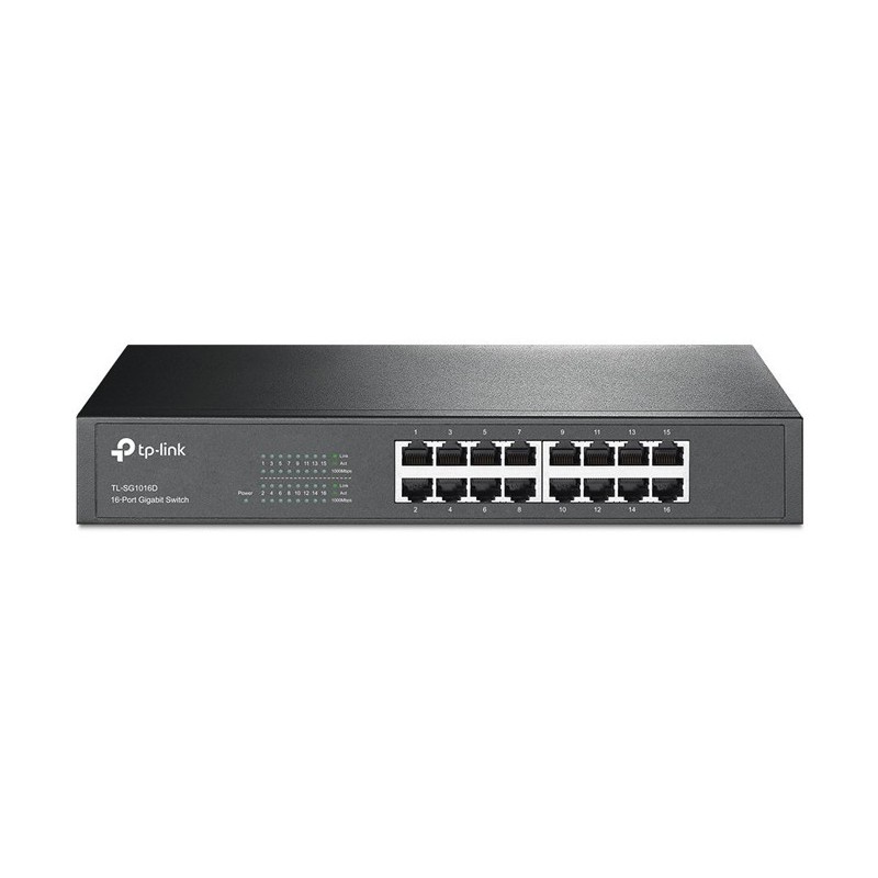 TP-LINK SWITCH 16 PORT 10/100/1Gbit RACK