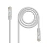 CABLE DE RED LATIGUILLO RJ45 UTP CAT6A AWG24 15 M GRIS NANOCABLE