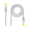 CABLE DE RED LATIGUILLO RJ45 SFTP CAT6A AWG26 1 M GRIS NANOCABLE