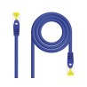 CABLE DE RED LATIGUILLO RJ45 SFTP CAT6A AWG26 2 M AZUL NANOCABLE