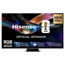 TELEVISOR 65'' RGB MINILED UHD 4K QUANTUM DOT 180Hz 65UR9S SMART TV HISENSE
