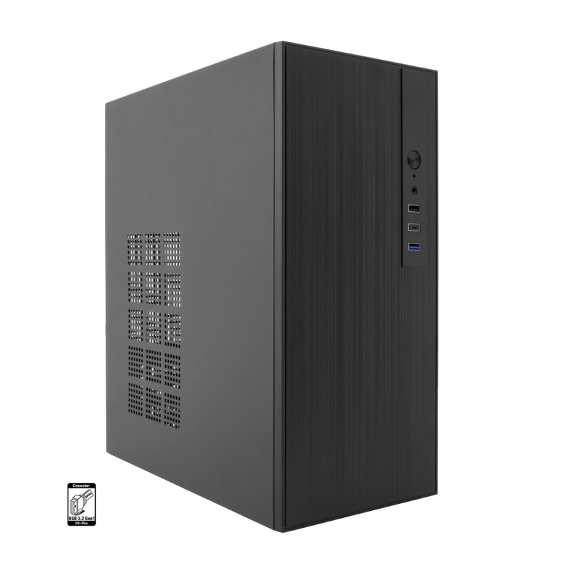 CAJA MICROATX M460 FA/500GR NEGRO COOLBOX
