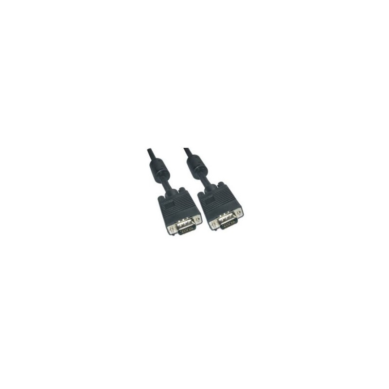 CABLE VGA FERRITA MONITOR TIPO M-M 10M NANOCABLE