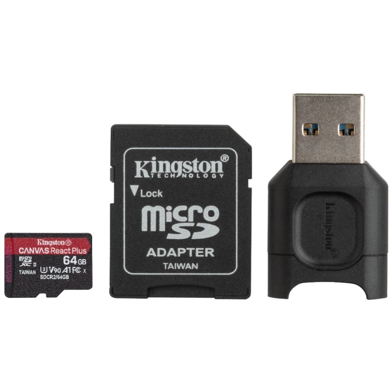 Kingston MLPMR2 microSDXC UHS-II 64GB c/a